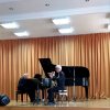 Концерт дуету наших співробітників Павла Шепети (фортепіано) та Сергія Цимбала (саксофон, перкусія)